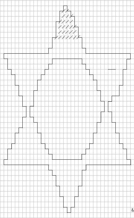 Holiday Star of David Picture Holder Pattern