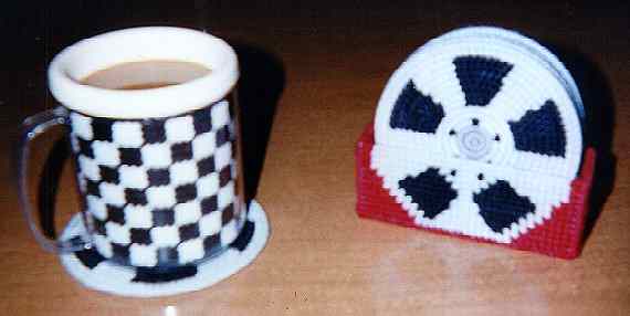 Race Day Coaster and Mug Set